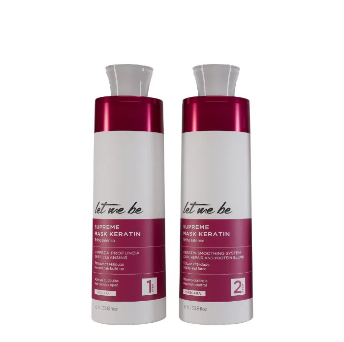 Kit Alisamento Supreme Mask Keratin | 2x1L
